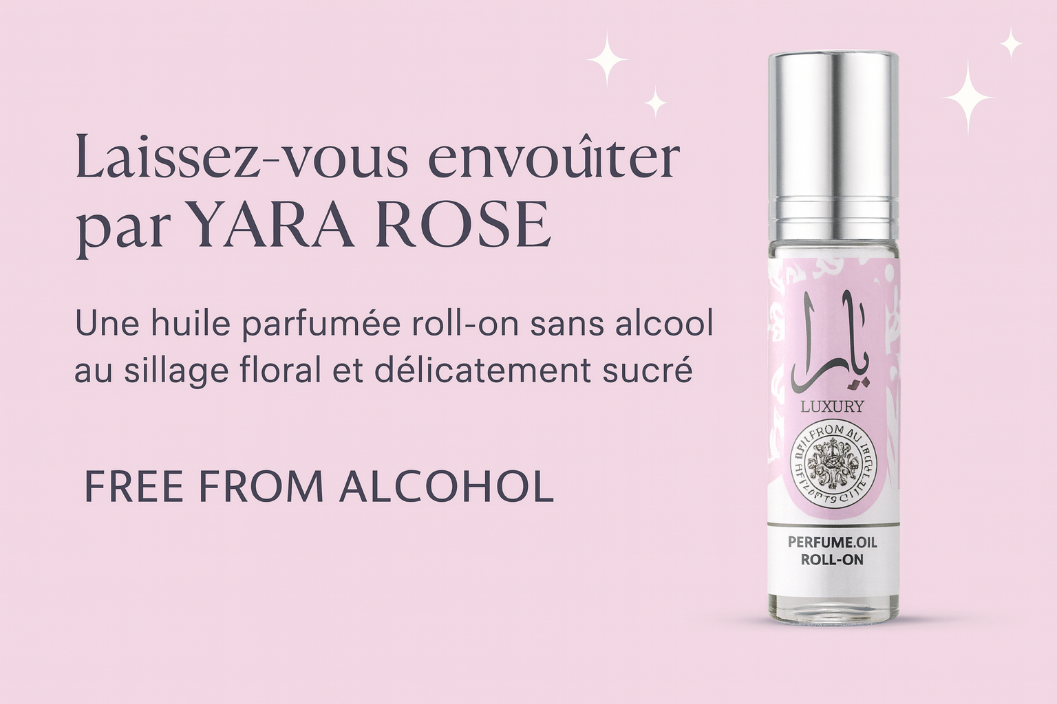 Yara Rose huile parfumée